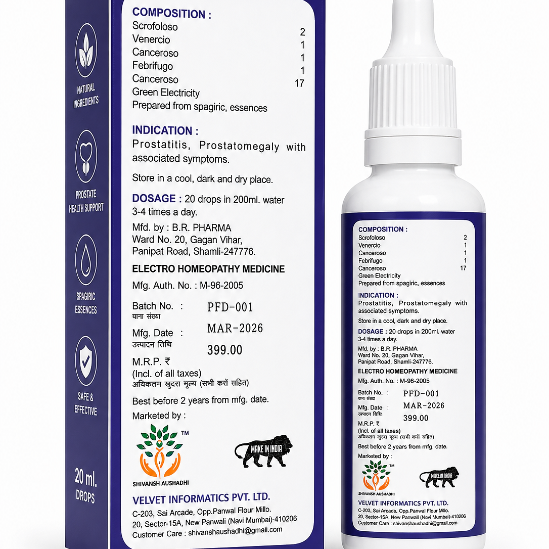 Prostate Free Drops