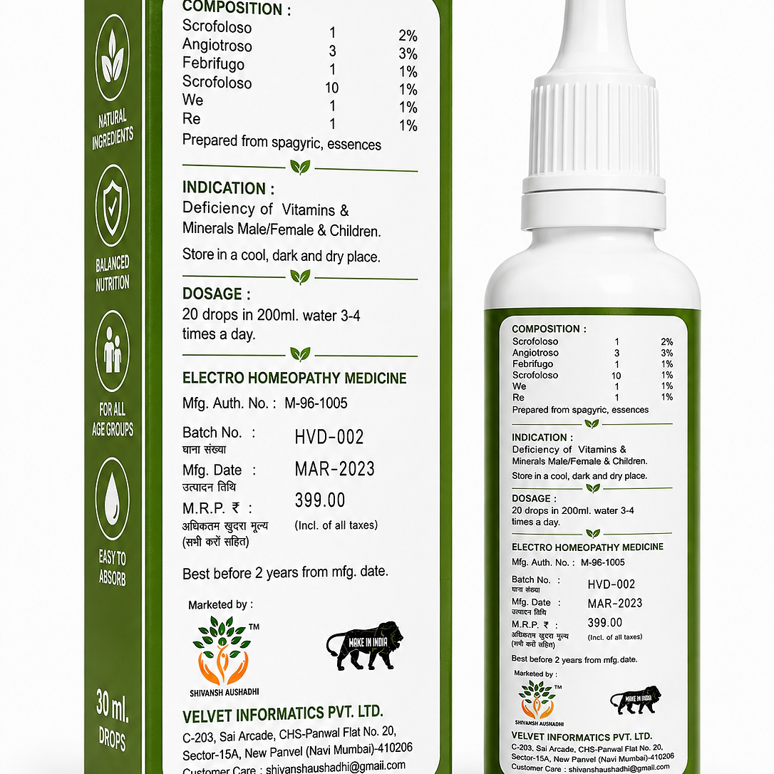 Herbal Vitamin-D Drops